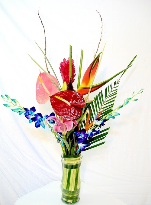 Floral Arrangement, Tropical Arrangement, Exclusive Design, Romantic Gift, I Love You, Romance Flowers, Romantic Flowers, Get Well Soon, Graduation Gift, Thinking of You