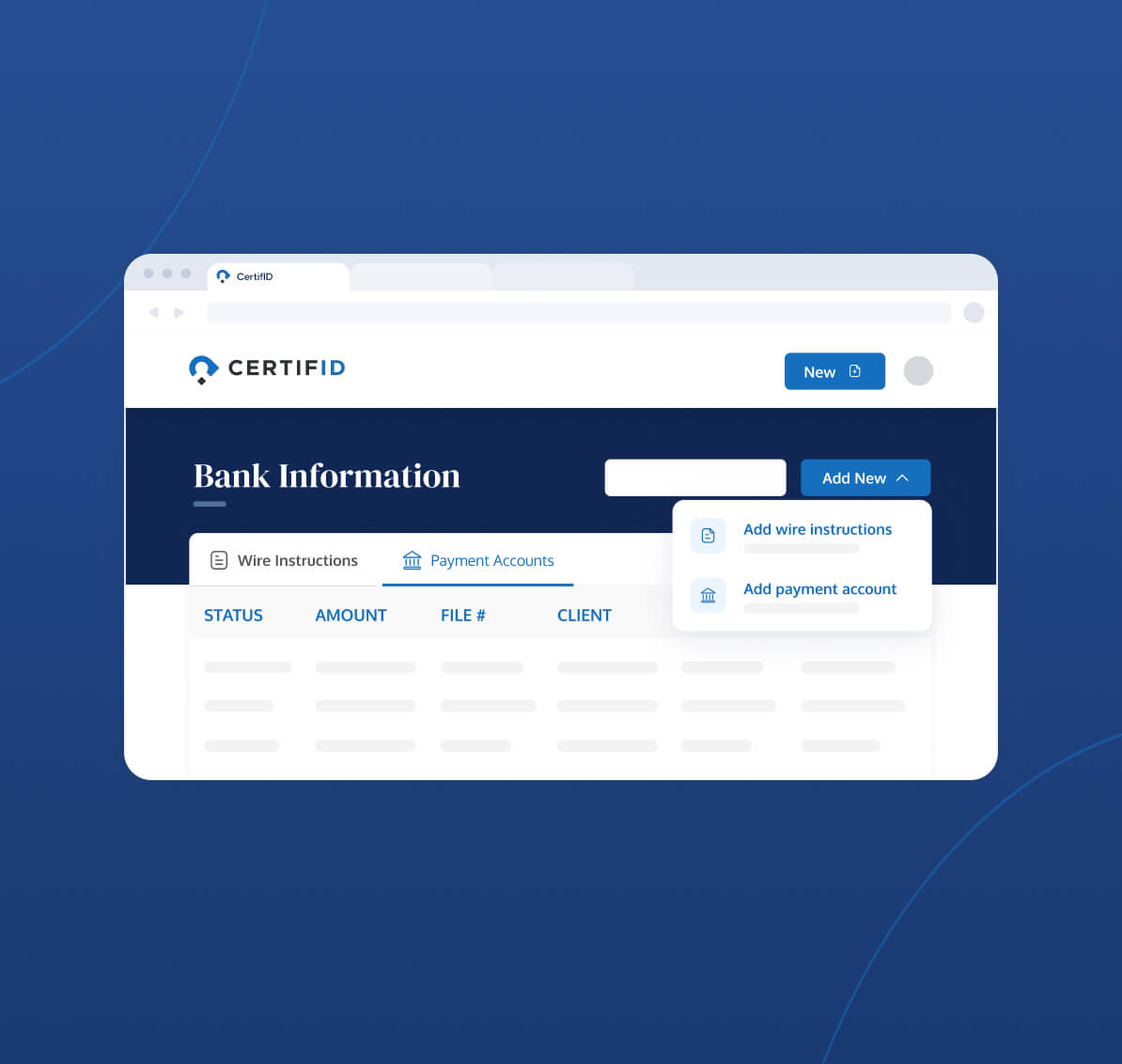 A desktop view showing a completed payment screen from CertifID for a user named Jane Smith. It displays a green "Completed" badge and detailed payment information including destination account, transaction ID, and payment purpose.