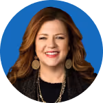 Circular headshot beside the text “Amy Gregory, President, Florida Agency Network”