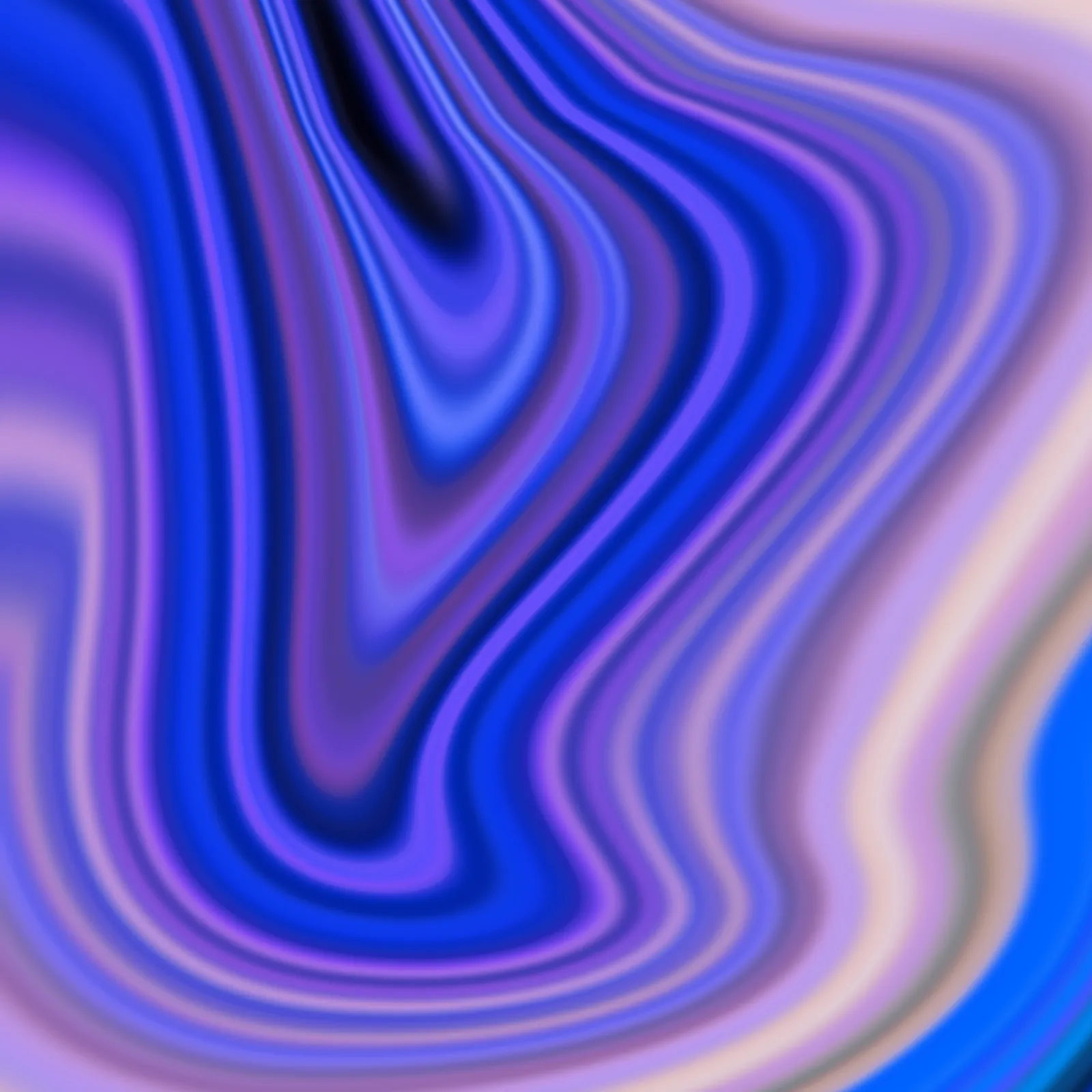 青と紫の滑らかな波状の抽象グラデーションテクスチャ。