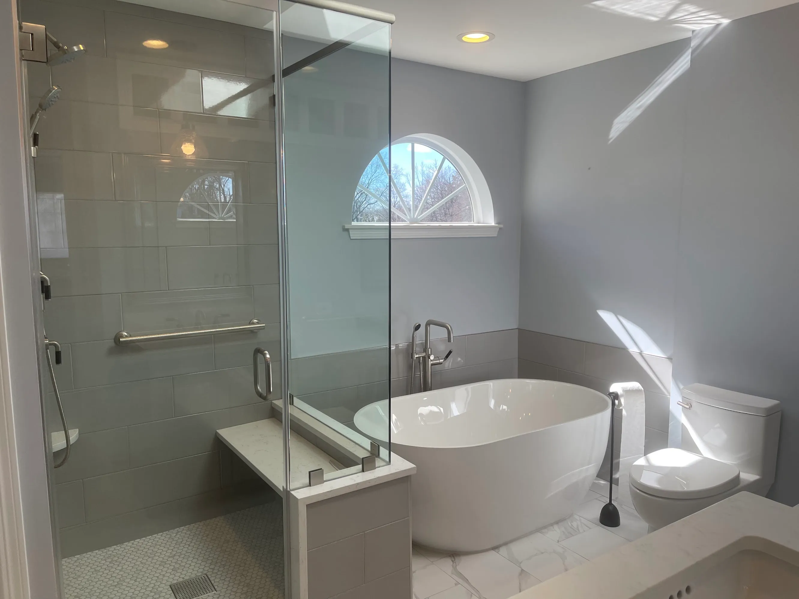a classic style bathroom project