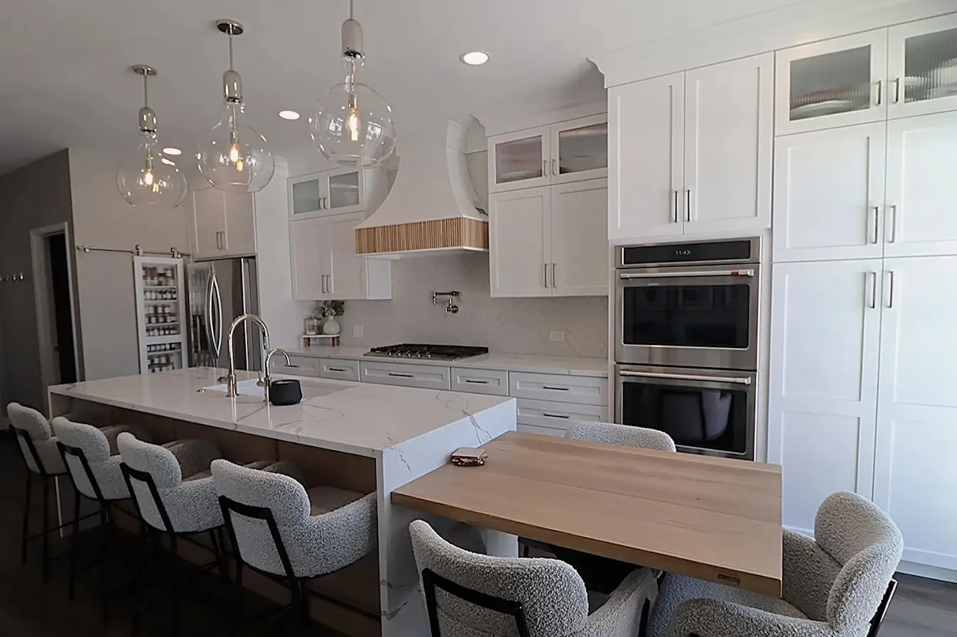 a remodeled kitchen 