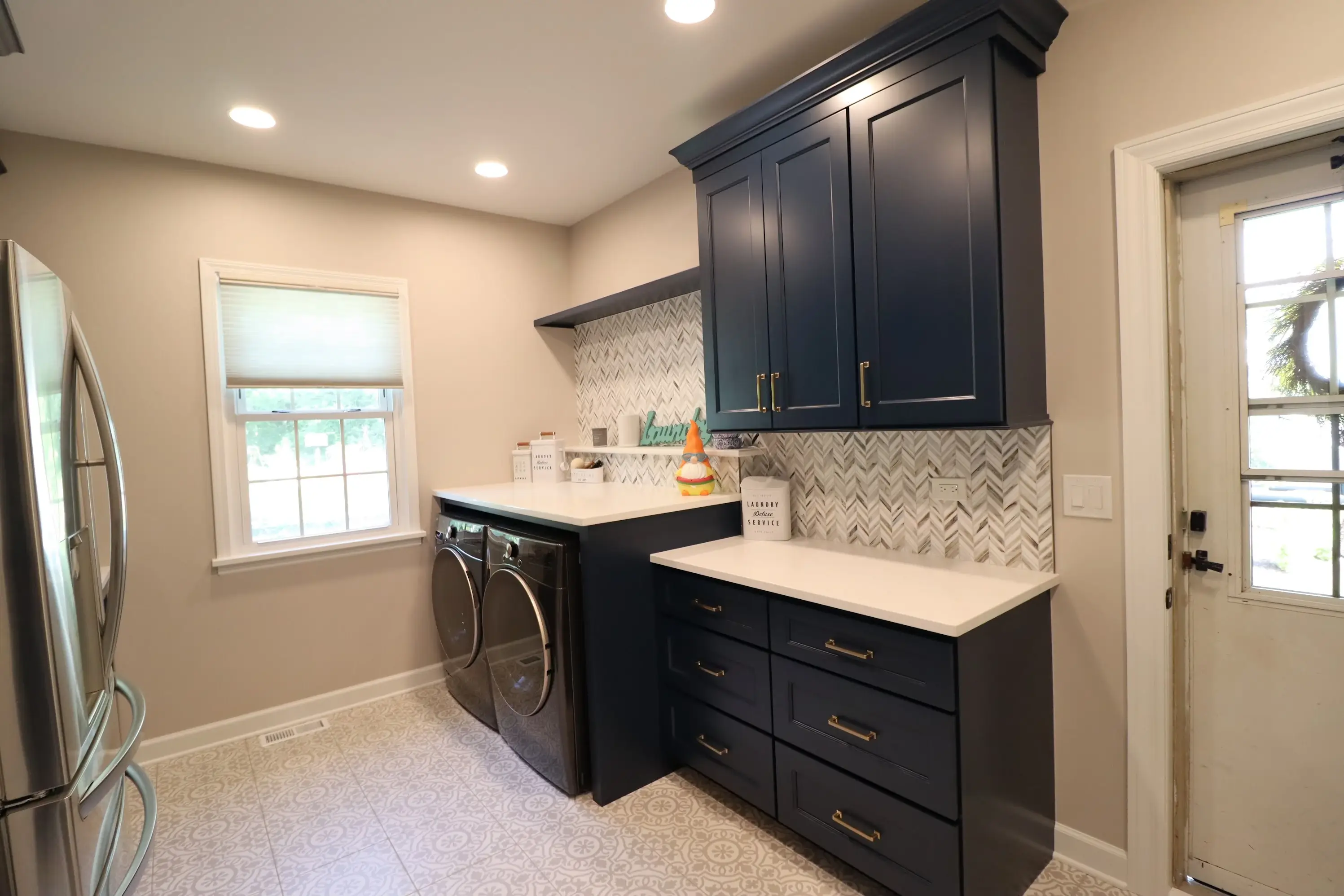 a laundry room remodel