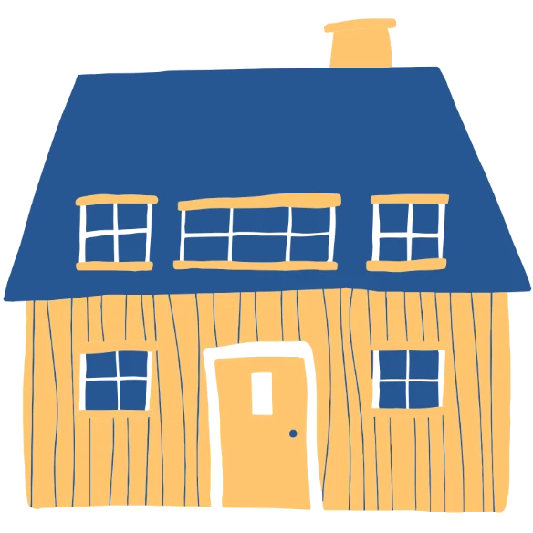 a graphic of a house