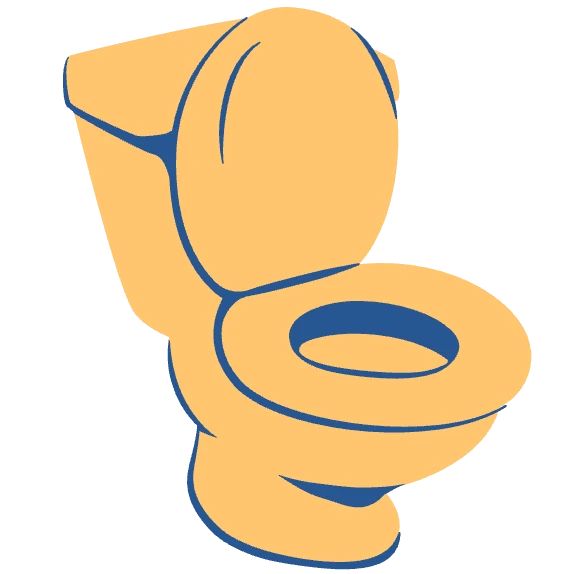 toilet graphic