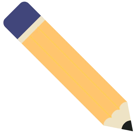 a pencil