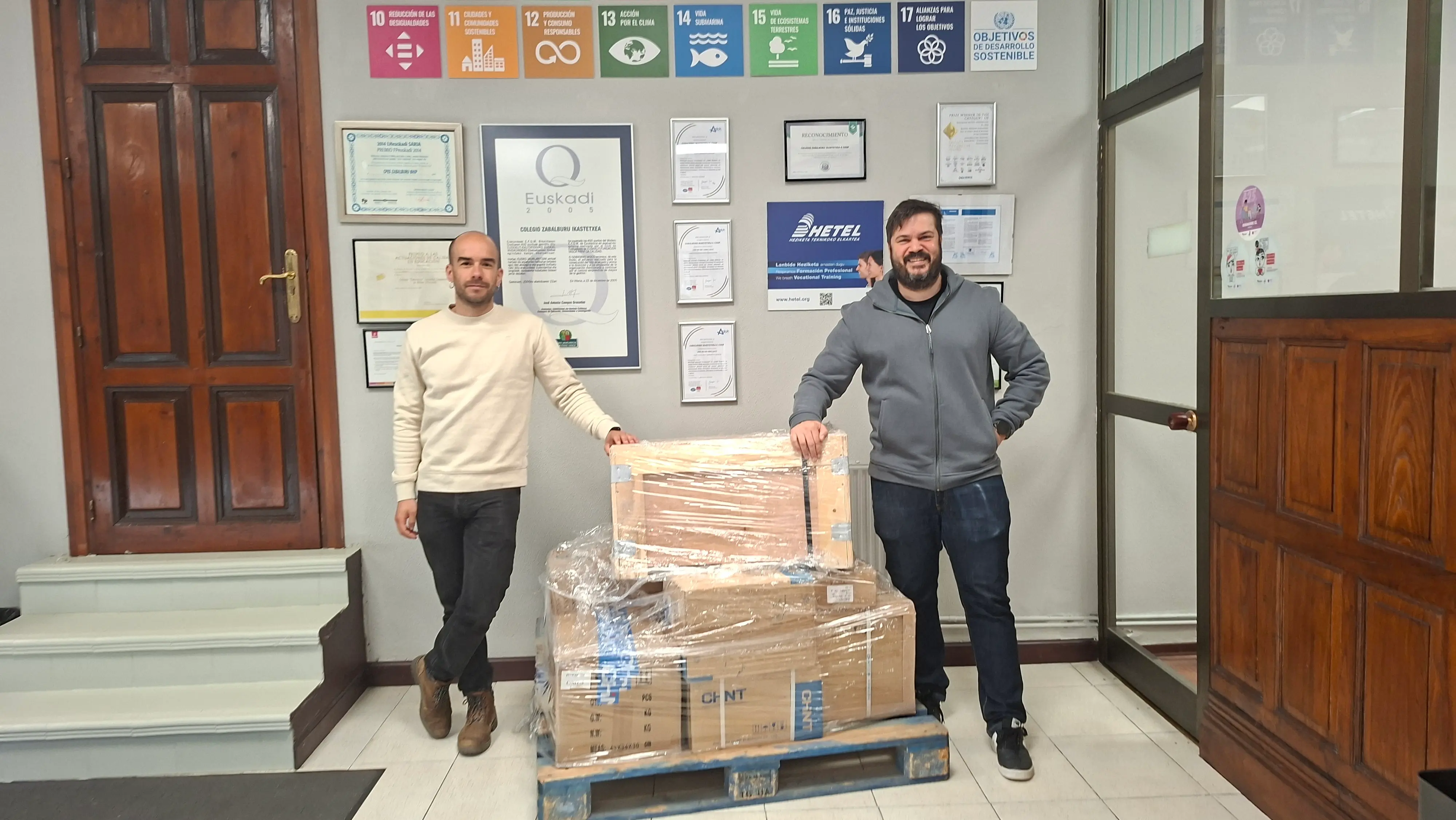 Colaboración Chint Electronics con STI en ZABALBURU