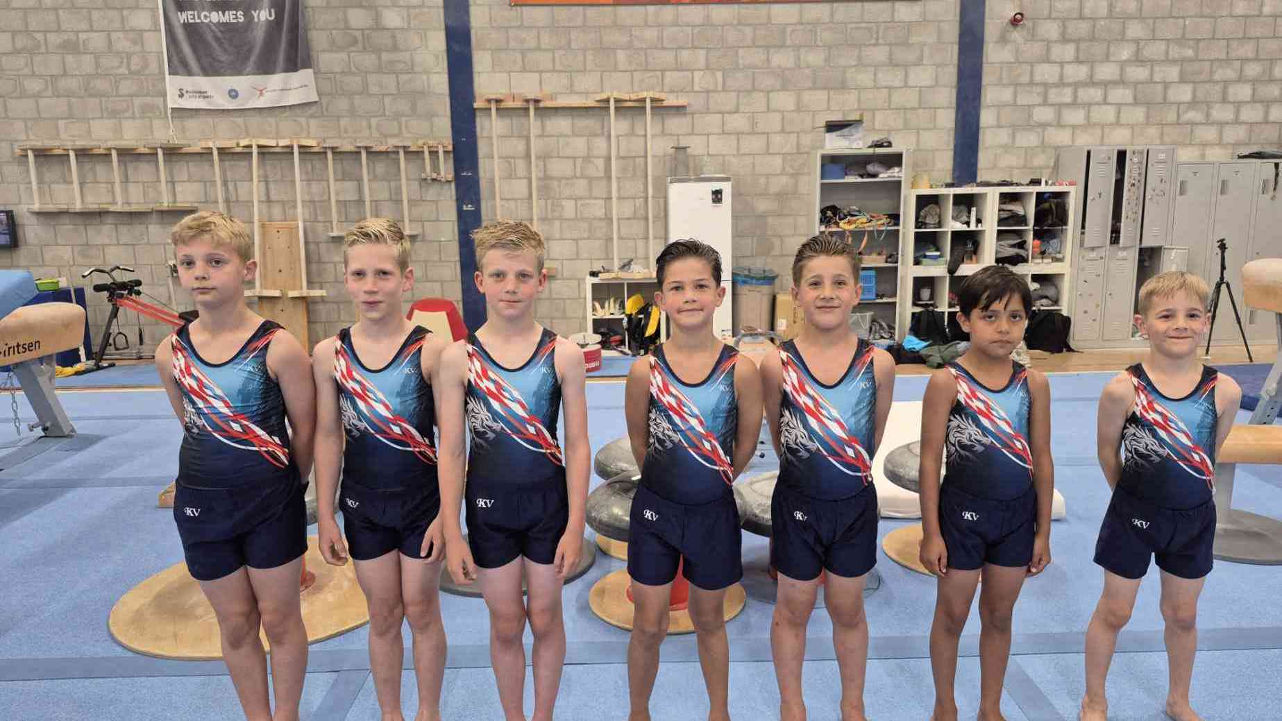 Myturn Kids groepsfoto - jongens 6-8 jaar