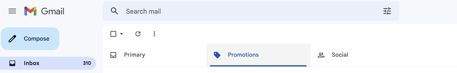 Gmail Promotions Tab 