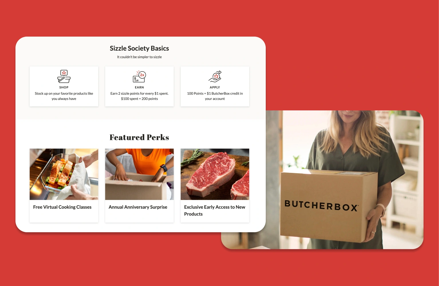 Butcherbox case study: Loyalty program overview