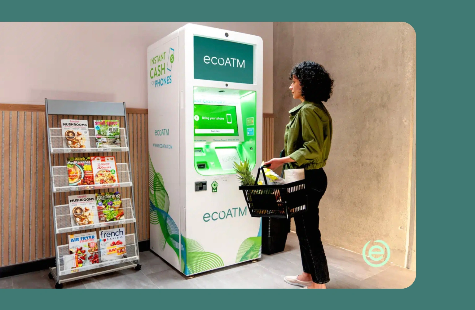 ecoatm story: kiosk view