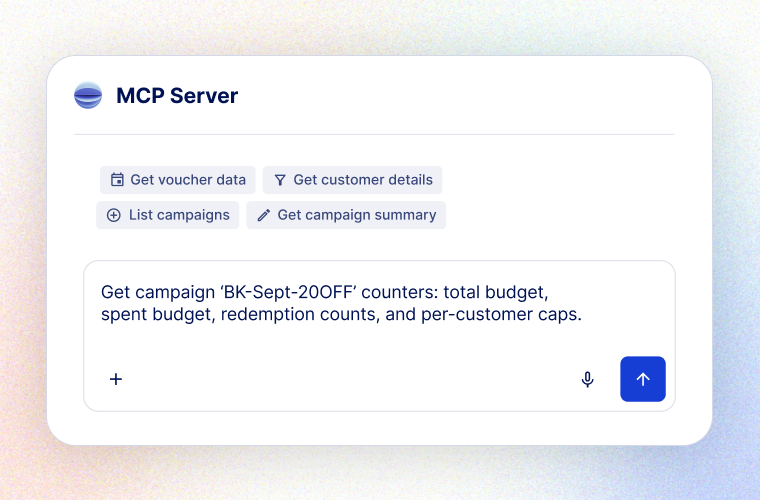 Voucherify MCP Server: Prompt example