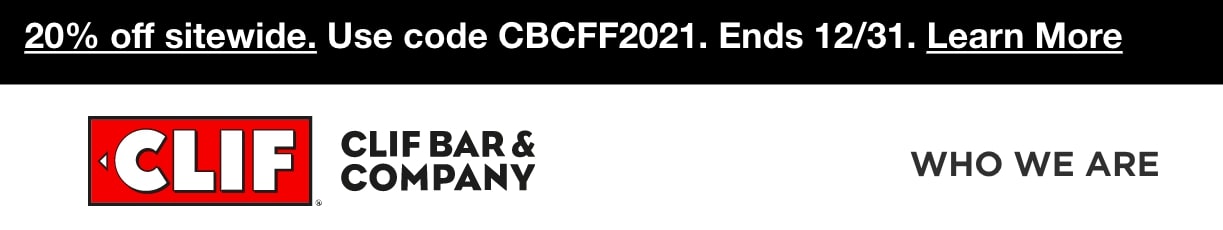 Discount campaign from Cliff Bar