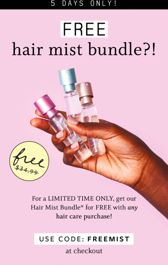 Free mist bundle offer