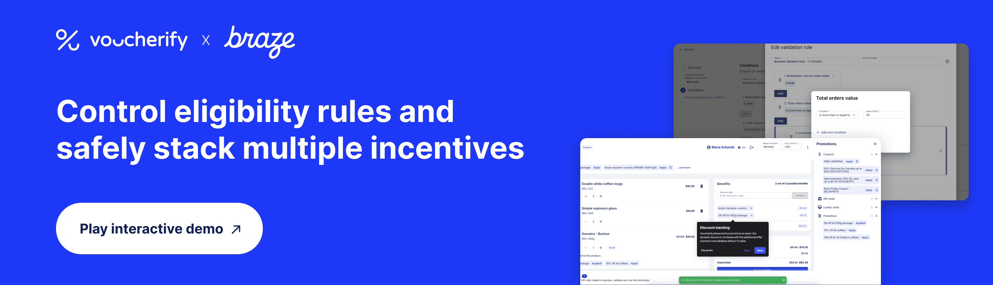 Link to product tour on how to safely experiment
