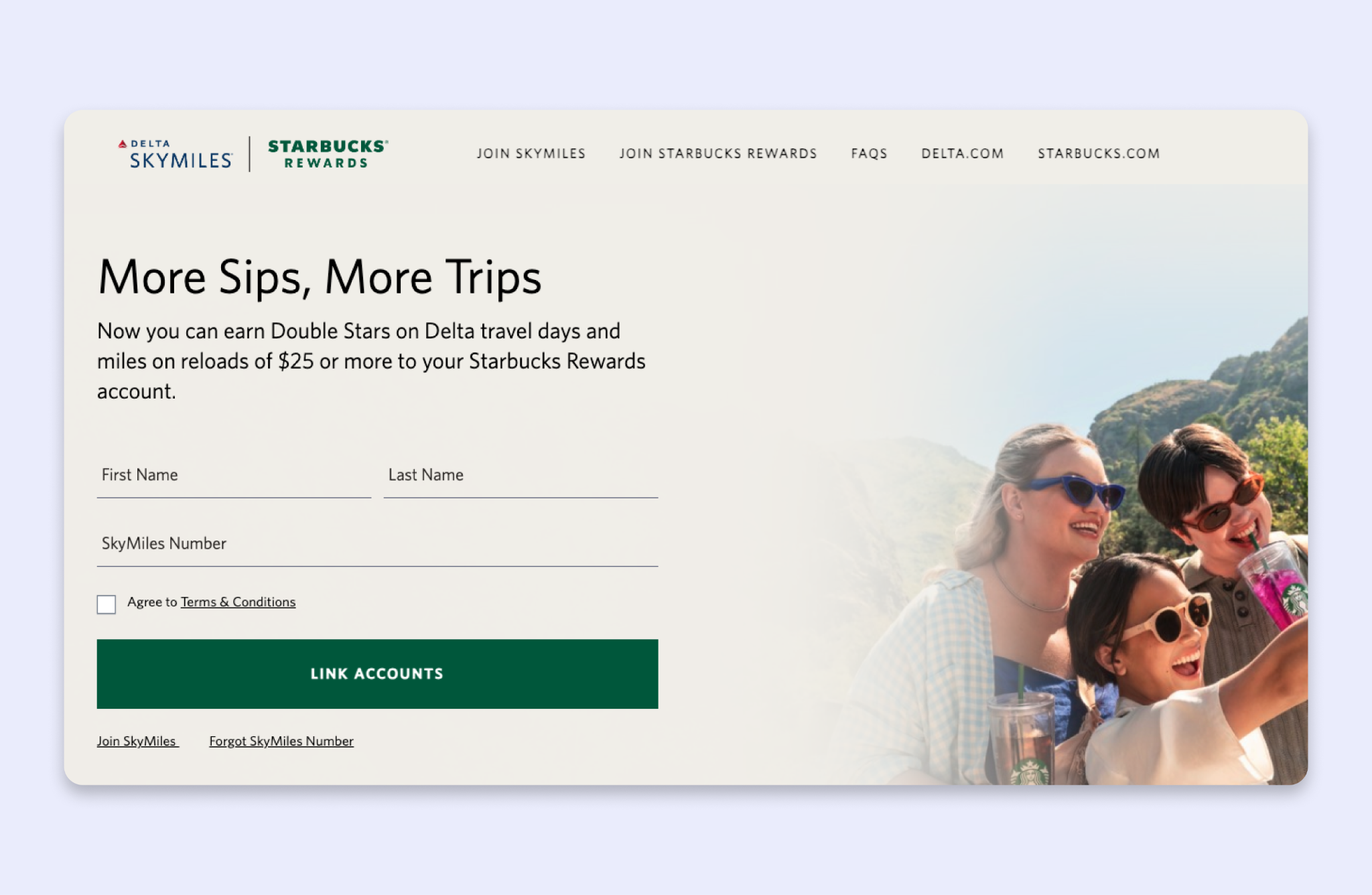Example of Delta Skymiles redemption