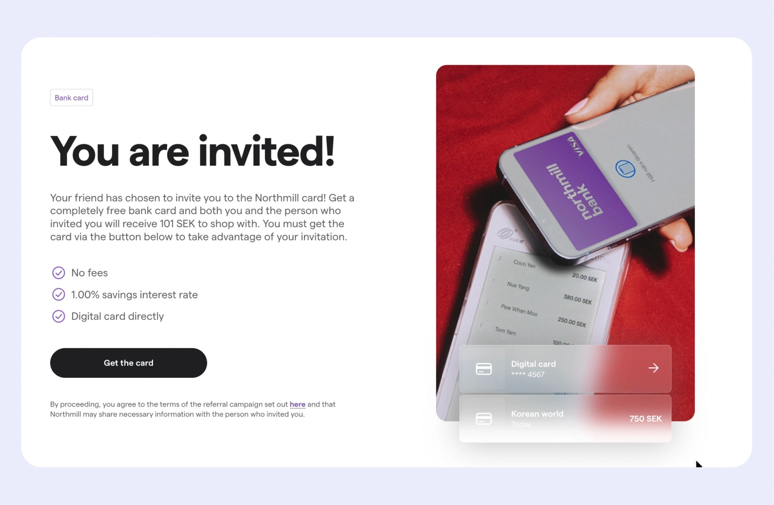 Northmill Referral Invitation