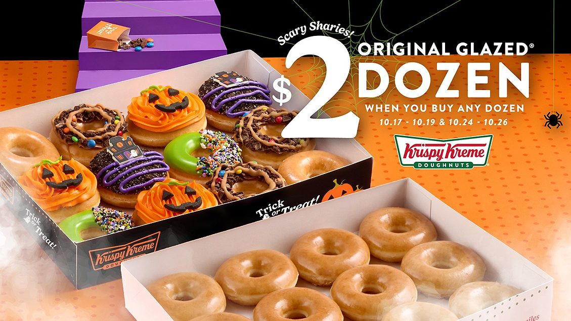 BOGO Halloween promotion: Krispy Kreme