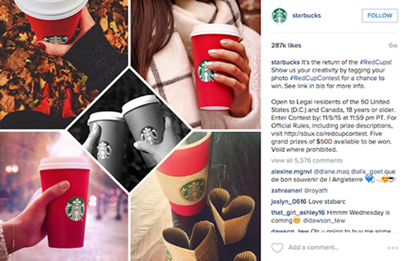 Christmas gift from Starbucks