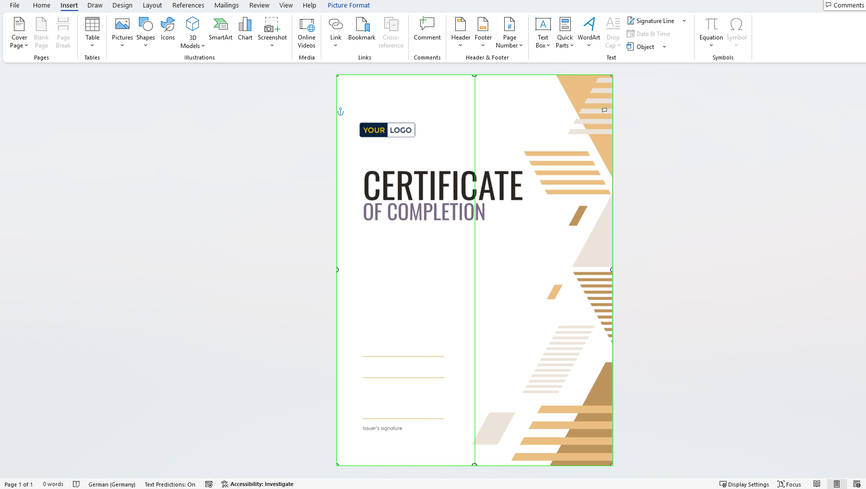 Word Bildgroesse anpassen