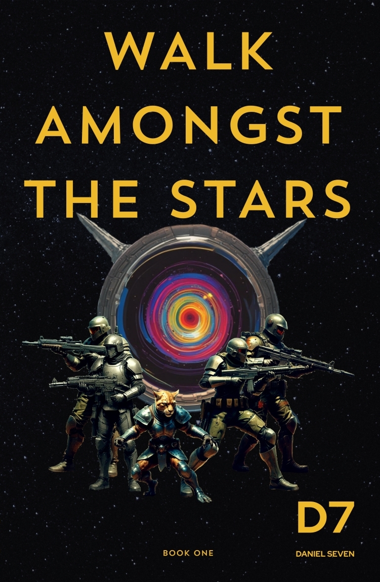 A white book named Work In Progress in front of an artistic background.