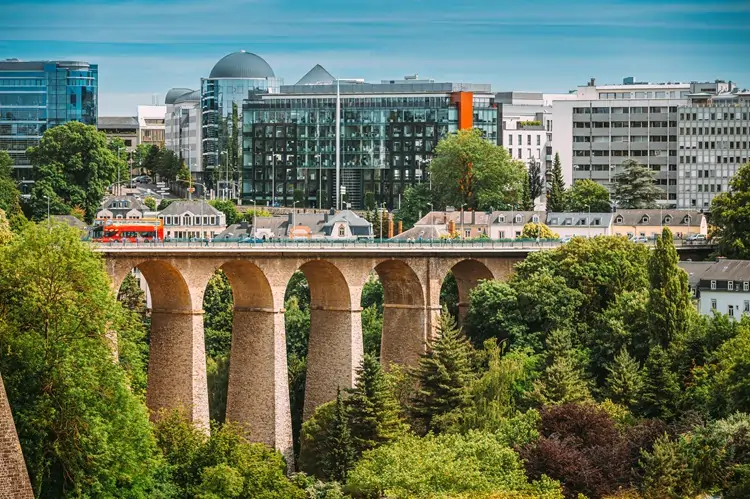 luxembourg old bridge