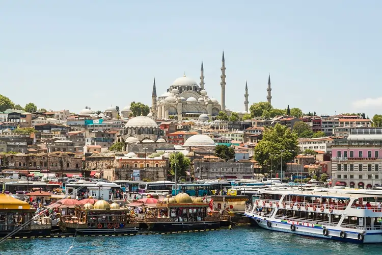 istanbul turkey waterfront