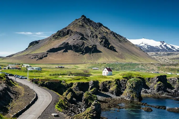 Iceland landscape and living environment