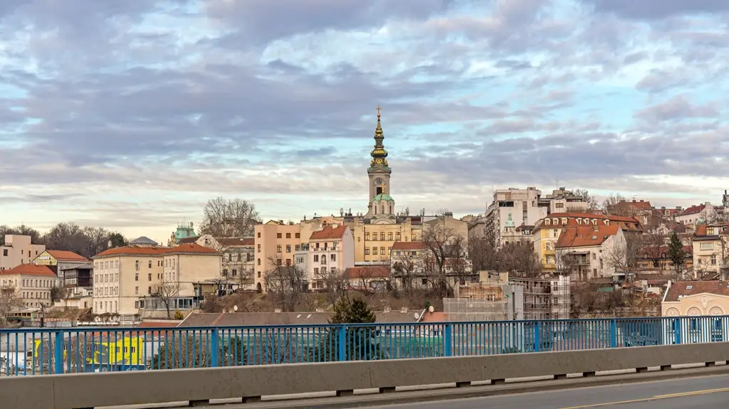 Belgrade cityscape and skyline