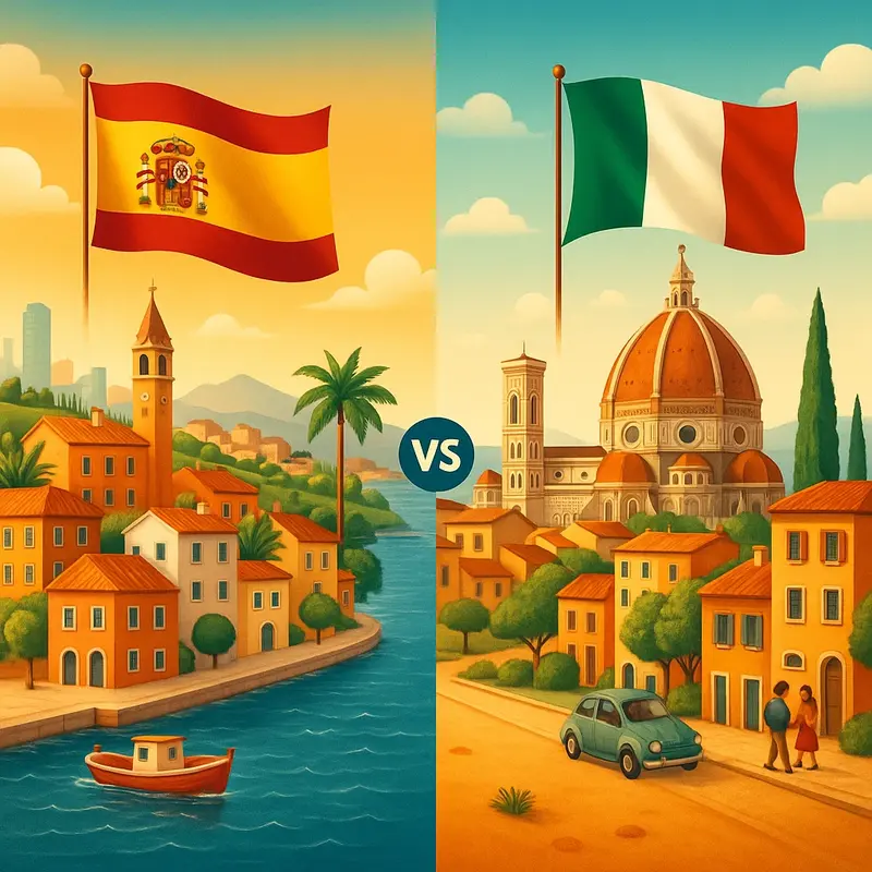 Living in Spain vs Italy: Cost, Visas, Culture and Lifestyle Compared (2026)