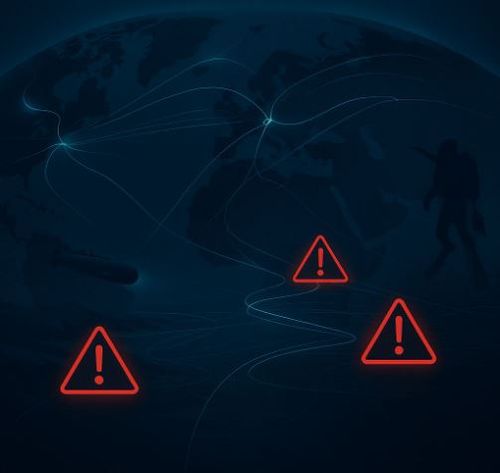 قاع البحر هو خط المواجهة الجديد: تأمين الكابلات تحت سطح البحر والبنية التحتية الرقمية