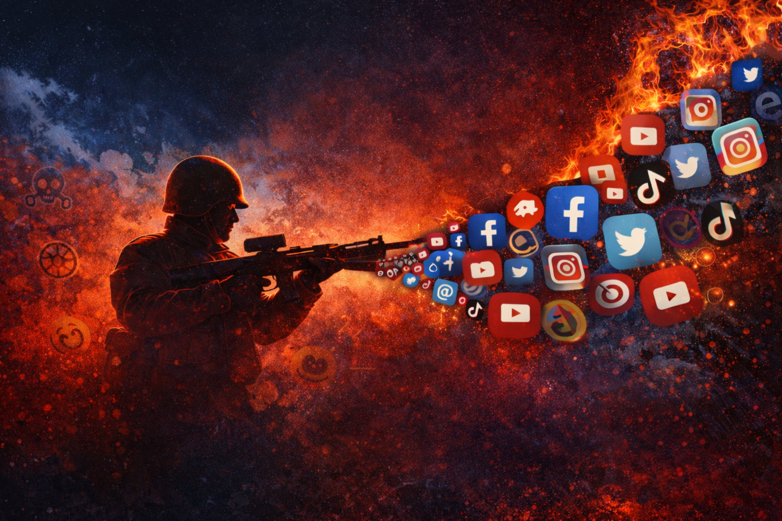 الحرب قبل الحرب: كيف تعد وسائل التواصل الاجتماعي الآن ساحة المعركة