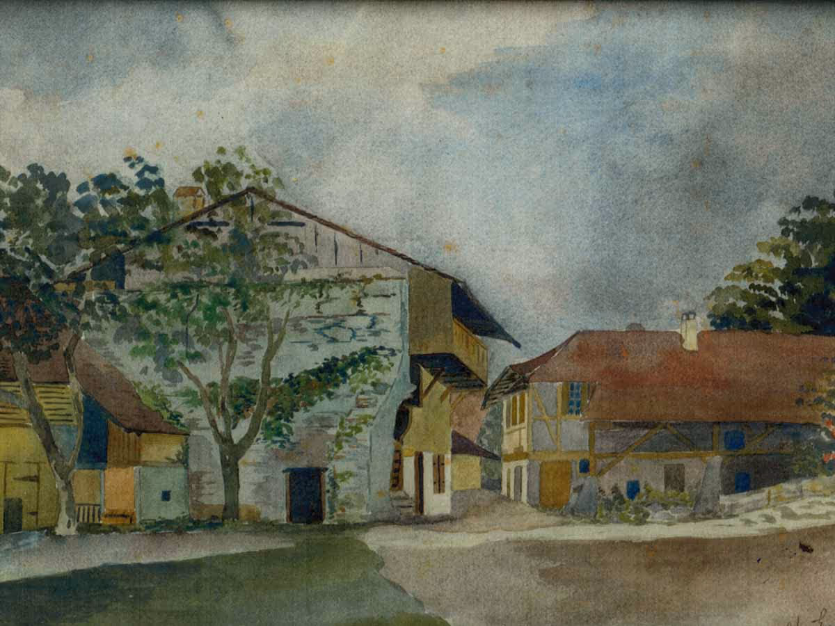 Painting at Restaurant Burehuus
