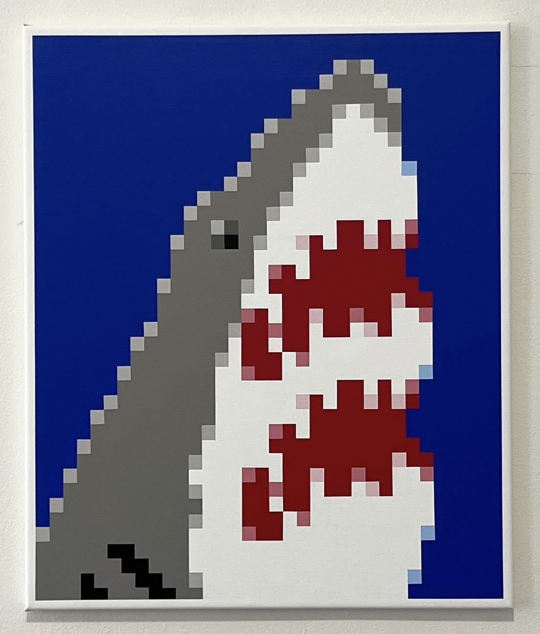 Shark that can eat two swimmers at the same time