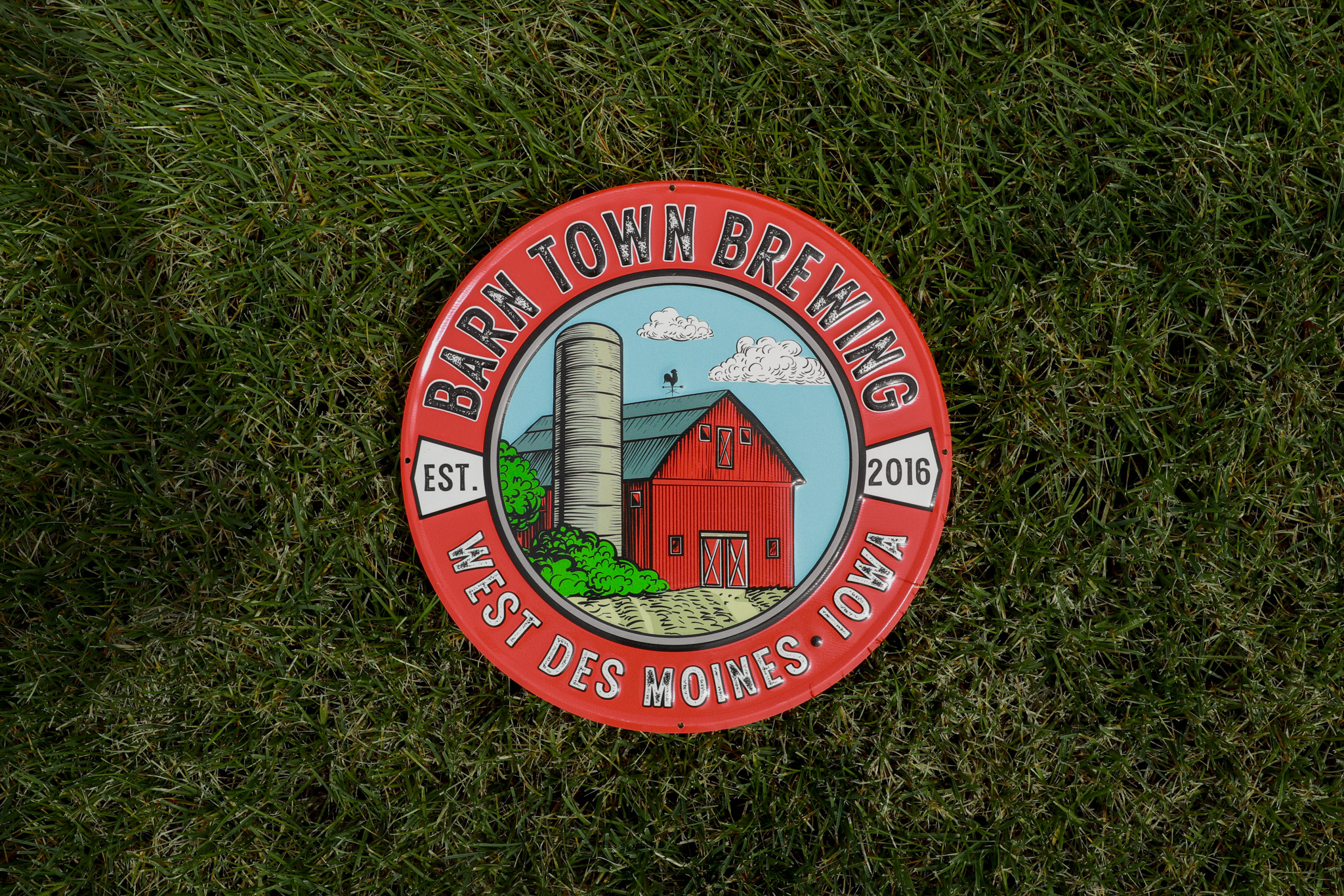 Metal Sign - Vintage Barn