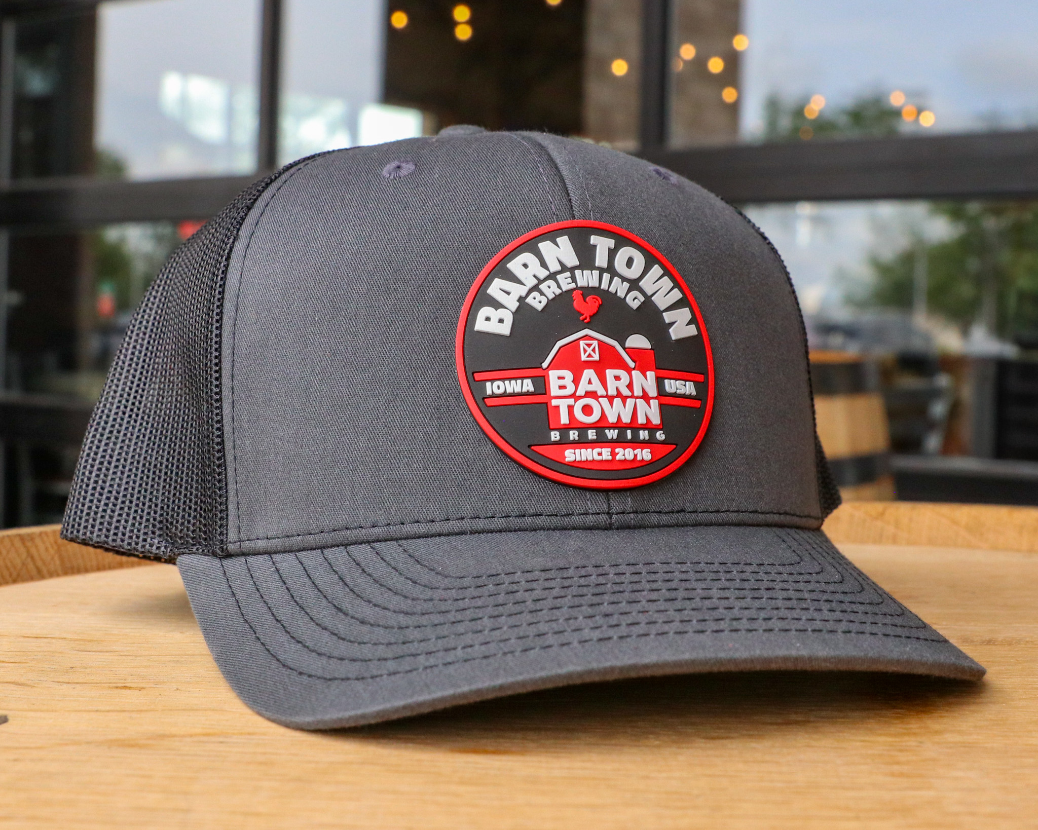 Circle Silicon Patch Hat
