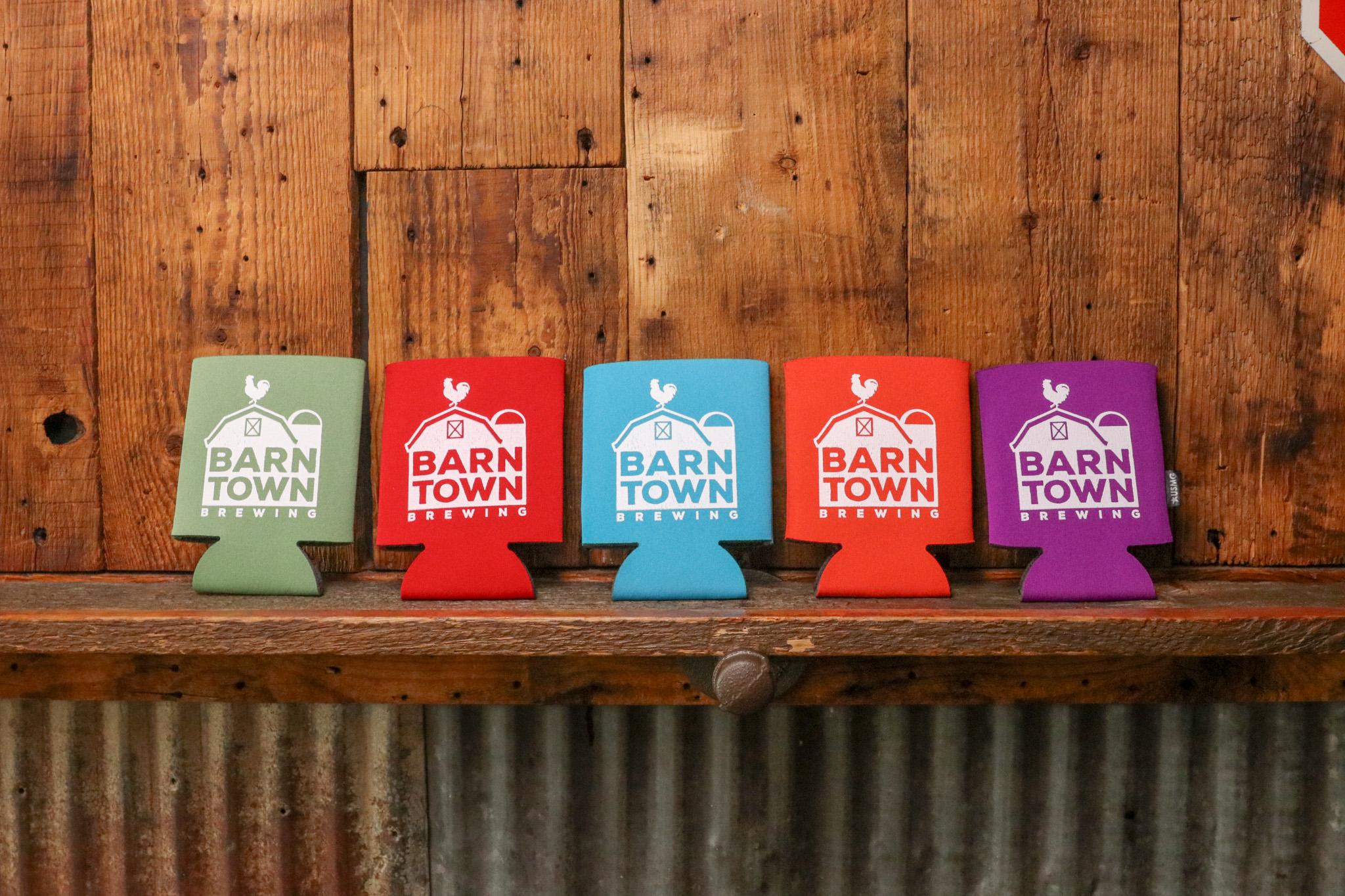 Barn Town Koozie