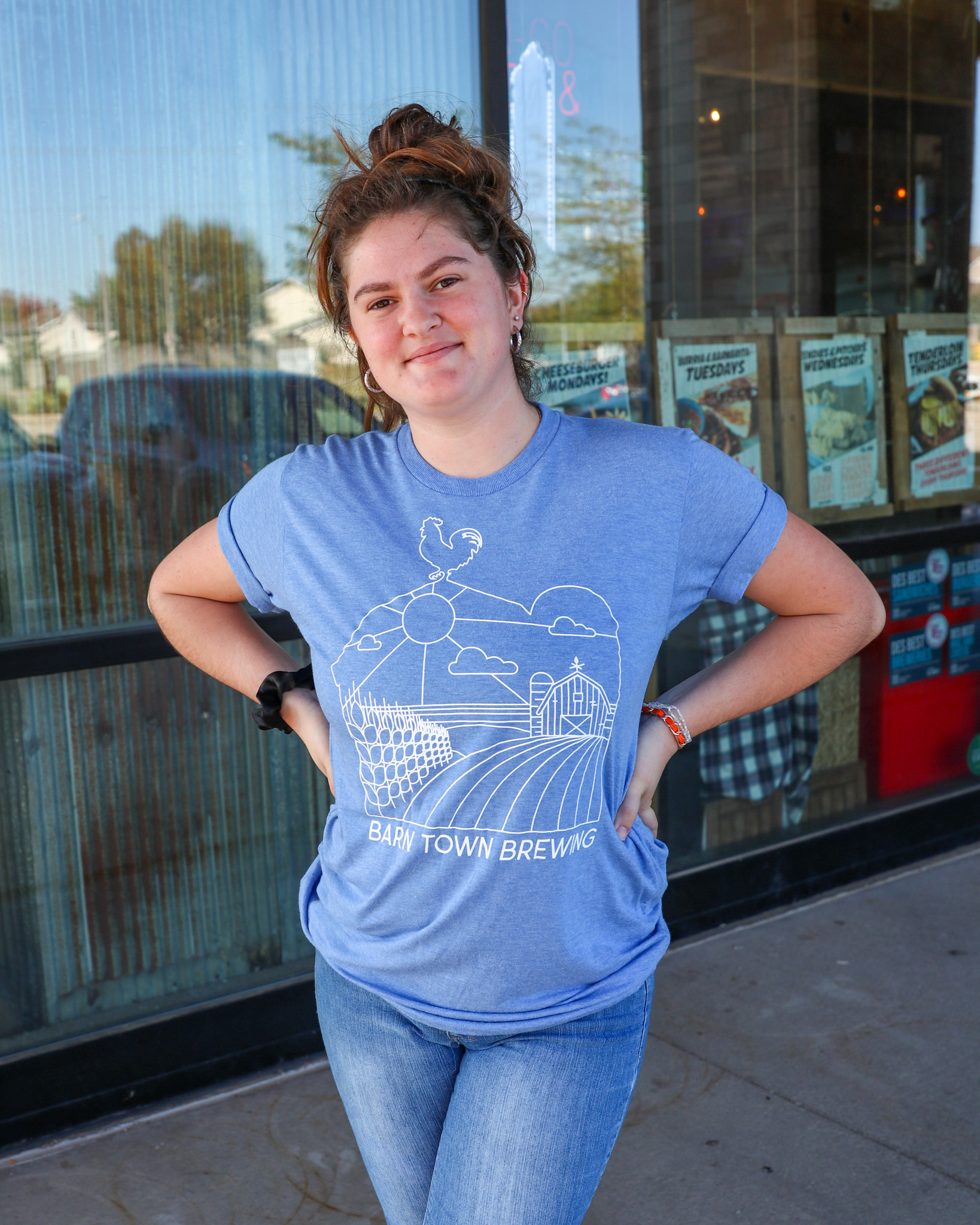 Farmline Drawing Logo Tee