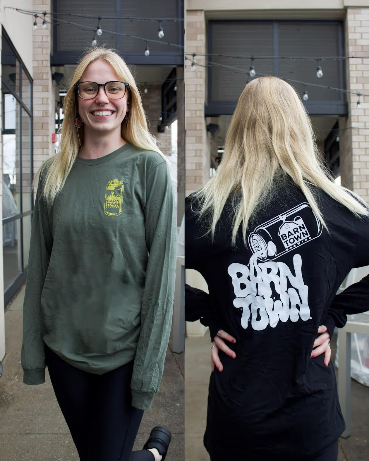 Long Sleeve Can Spill Tee
