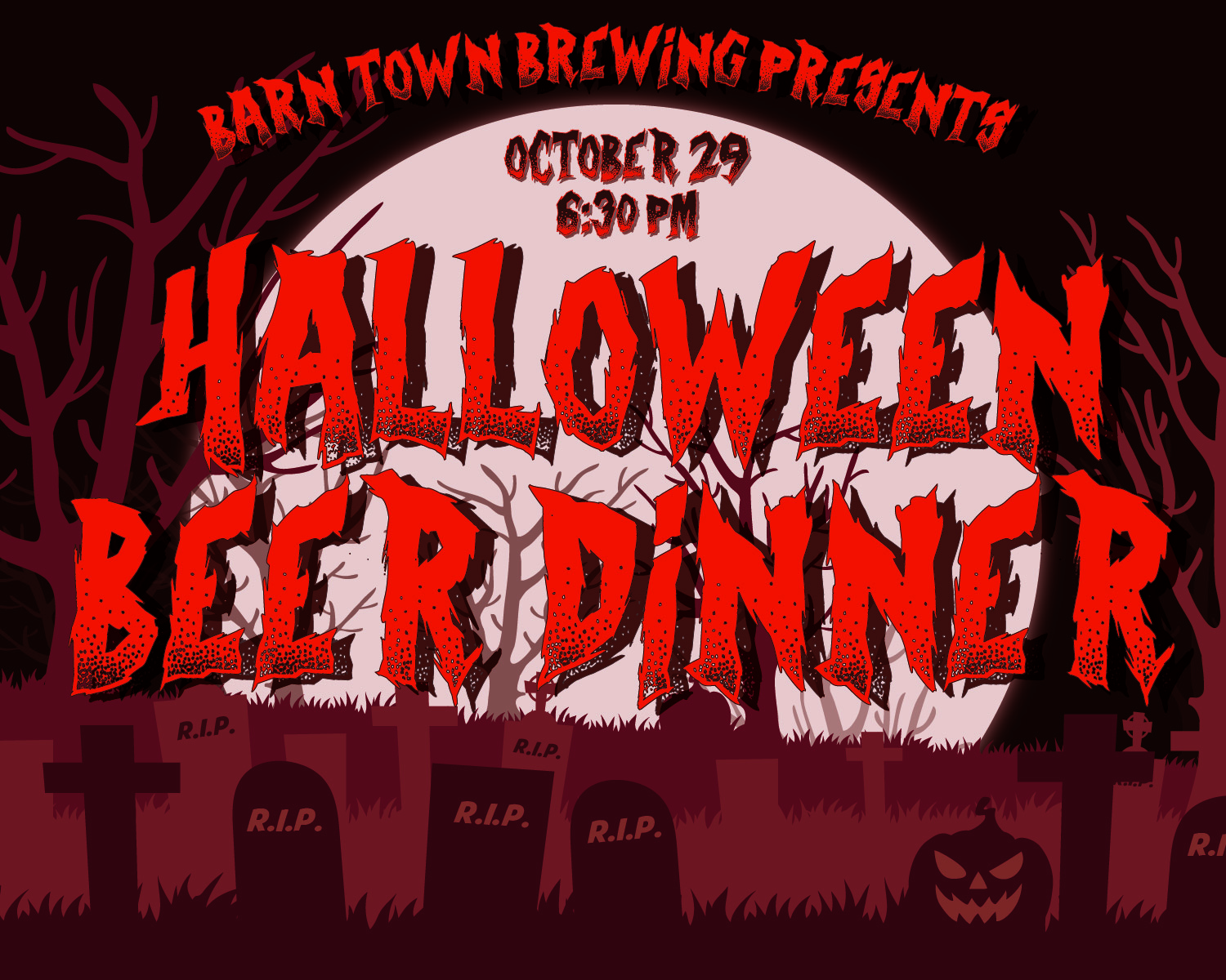 HALLOWEEN BEER DINNER TICKET