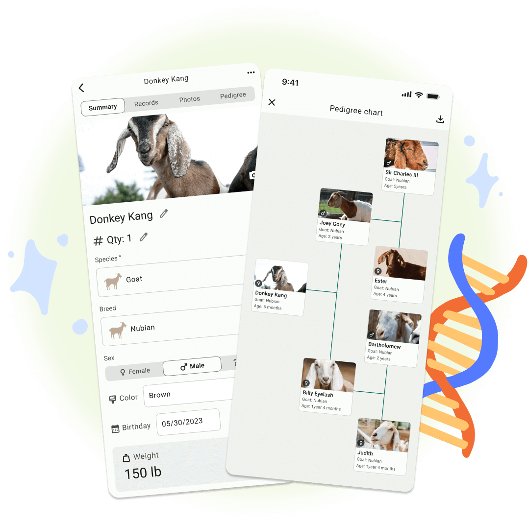 FarmKeep livestock breeding screen