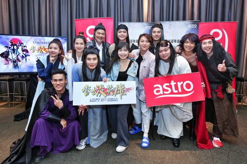 大马首部粤语古装武侠剧《当世没英雄》