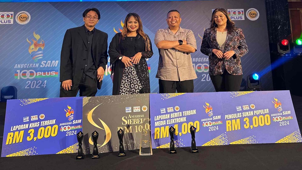 Astro Arena Shines at SAM-100PLUS Awards 2024