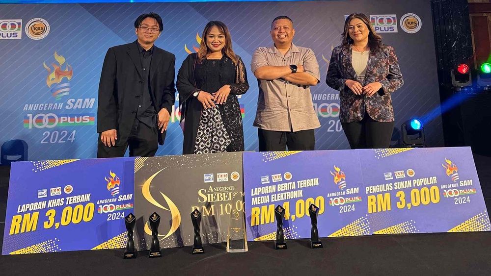 Astro Arena Shines at SAM-100PLUS Awards 2024