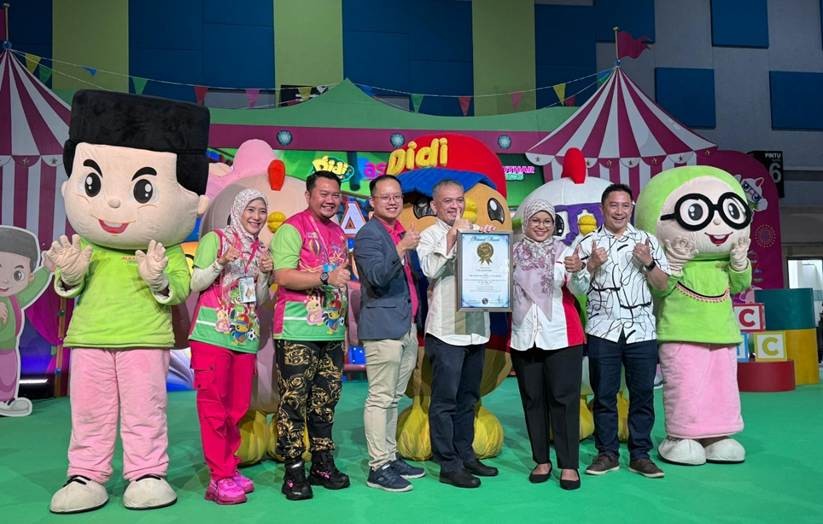 Didi & Friends Sets ‘The Malaysia Book of Records’ for Largest Children Participation In A Storytelling Event