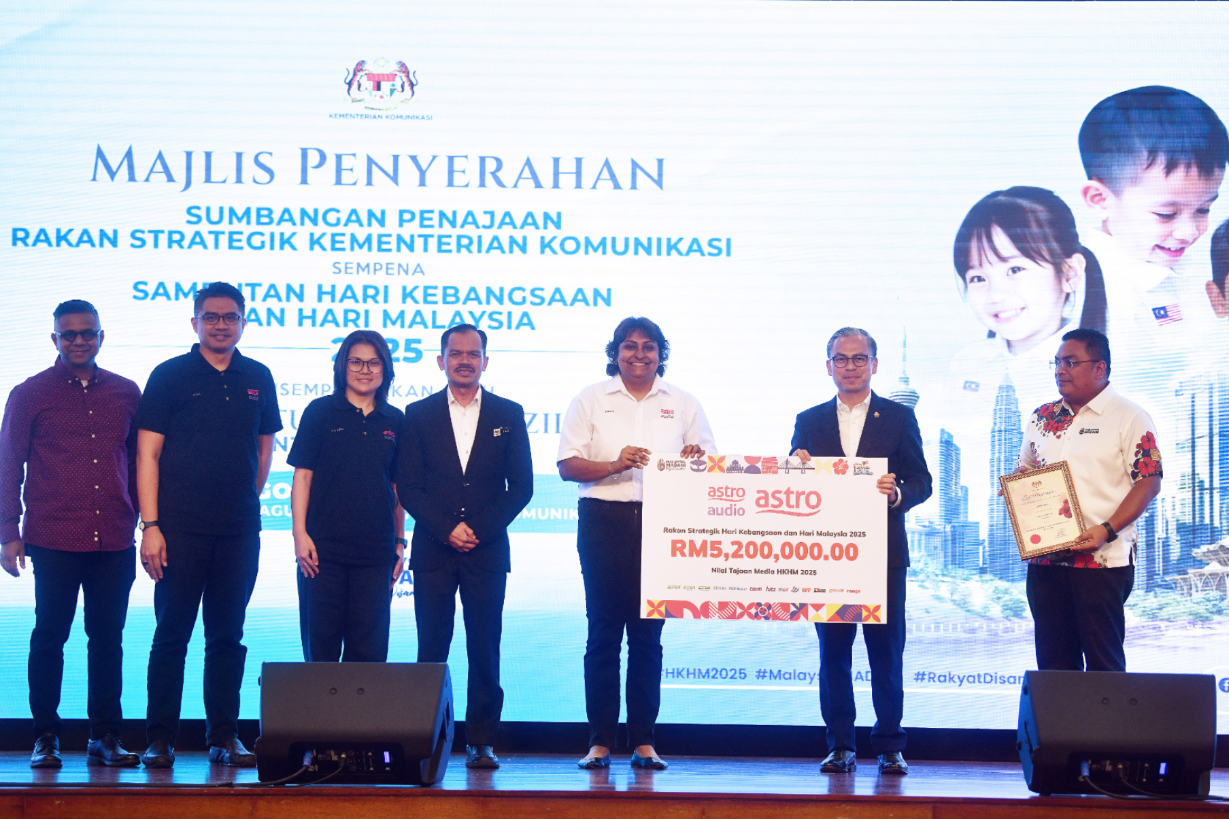 Astro & Astro Audio Sumbang RM5.2 Juta, Rakan Strategik Platinum HKHM 2025