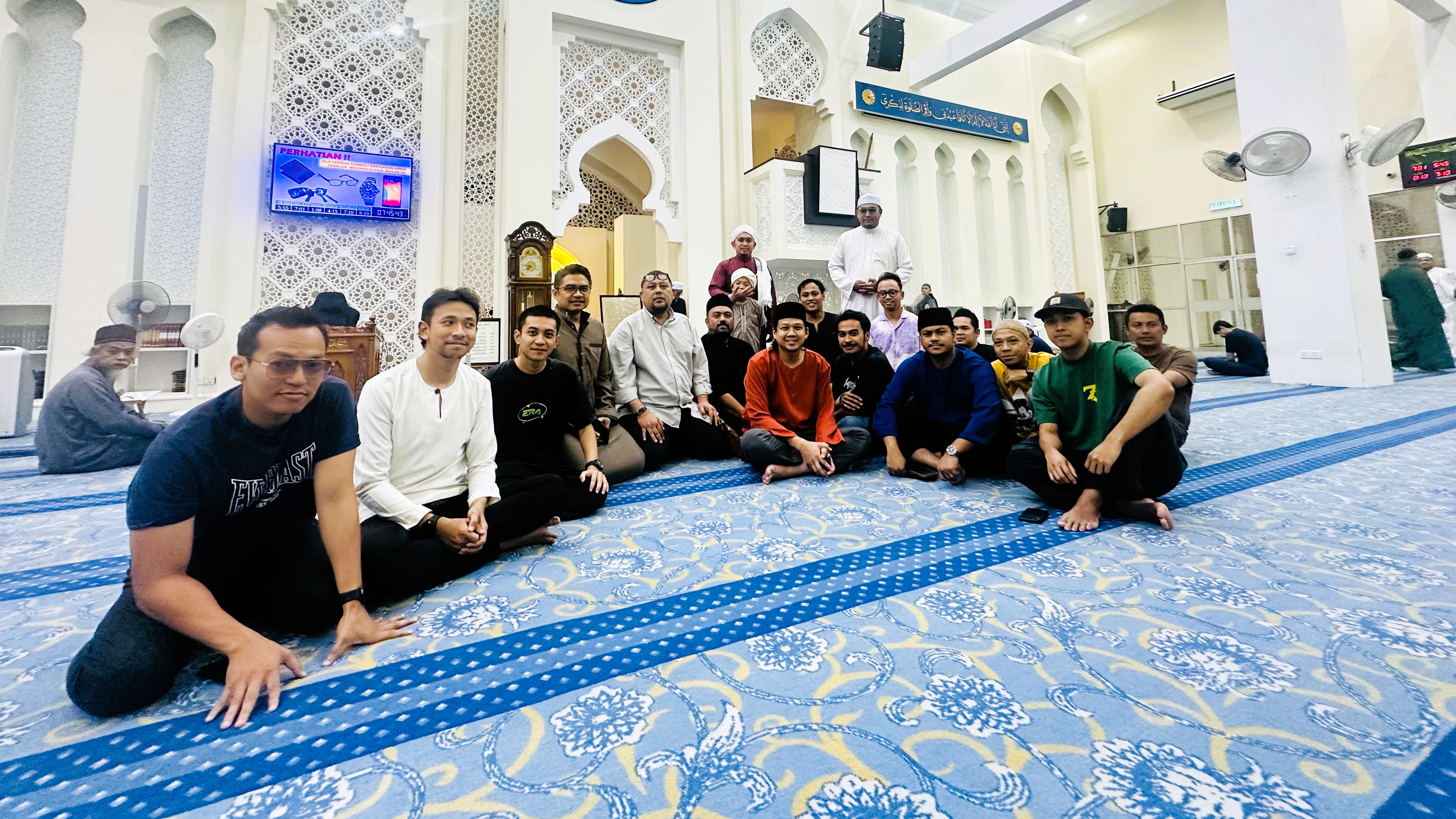 Astro Audio Anjur Solat Hajat Bersama Jemaah Masjid Talhah Ubaidillah Bukit Jalil bagi Menyokong Misi Global Sumud Flotilla