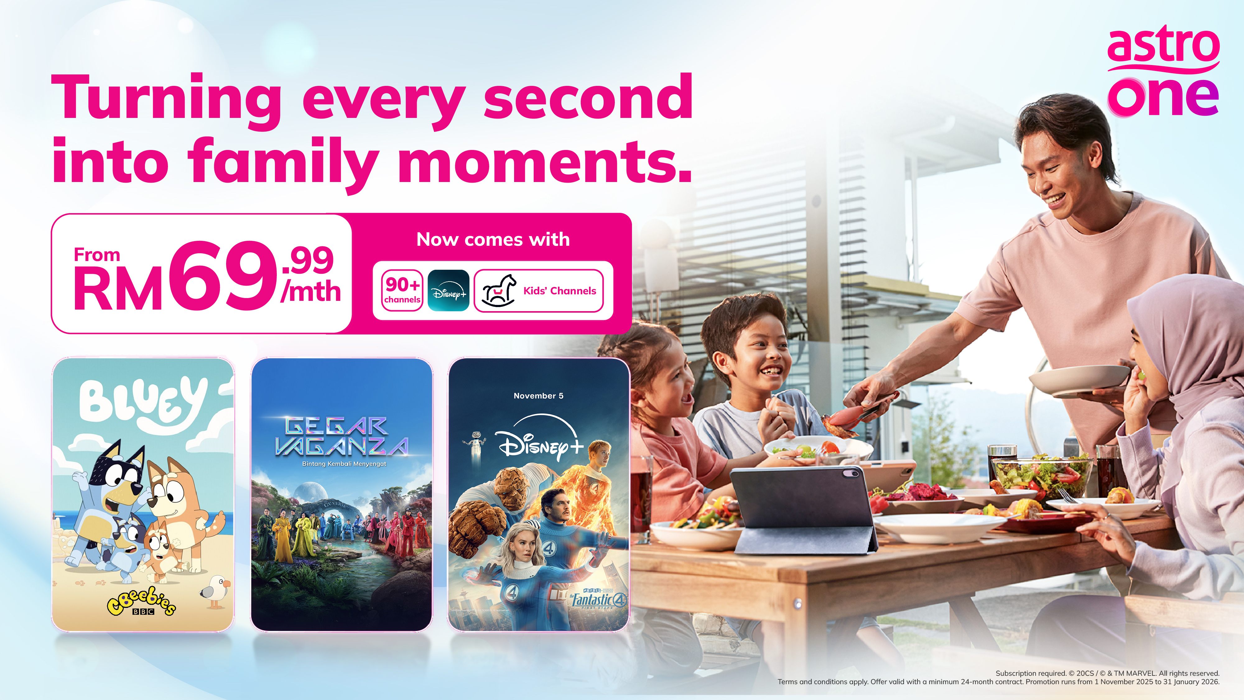 Celebrate the Year-End Holidays with Astro’s Exciting Line-Up of Family Fun and Entertainment