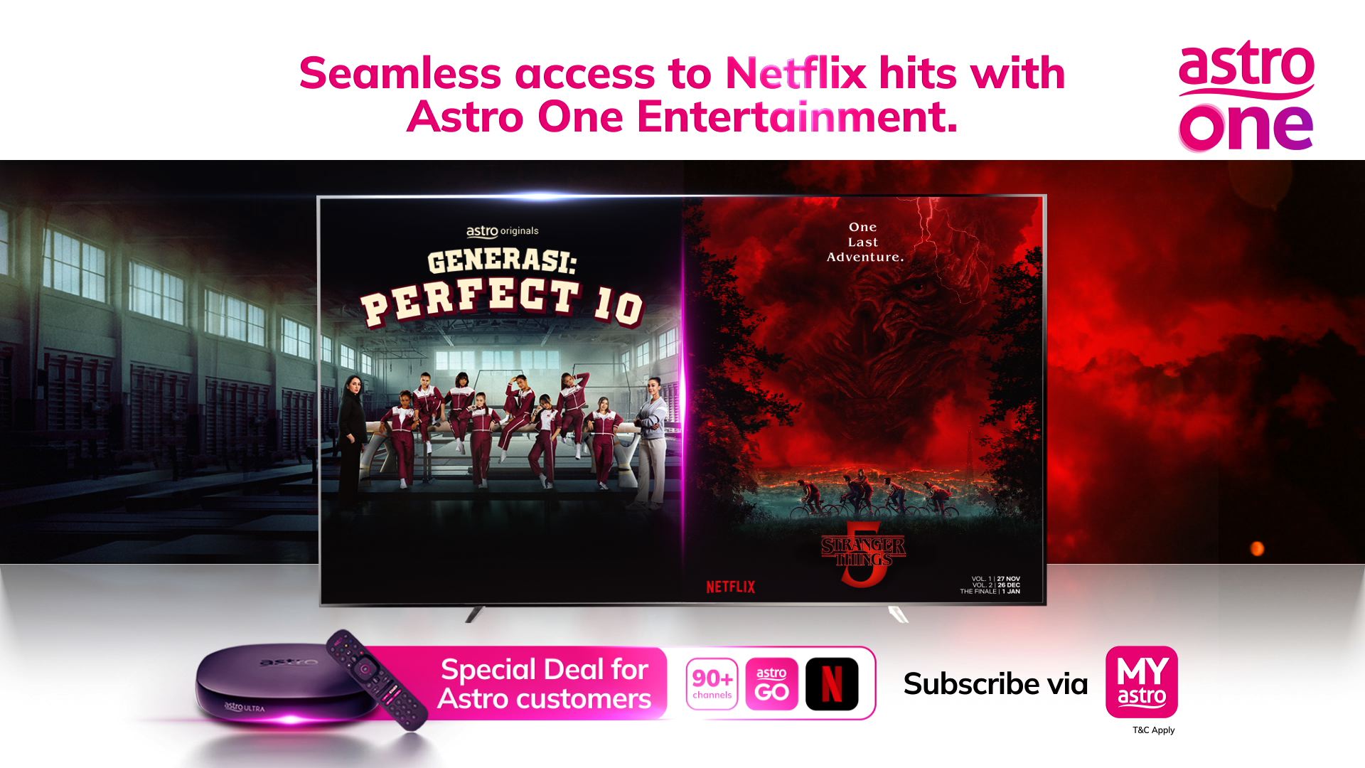 Astro One Elevates Entertainment Experience with Greater Savings and Seamless Streaming