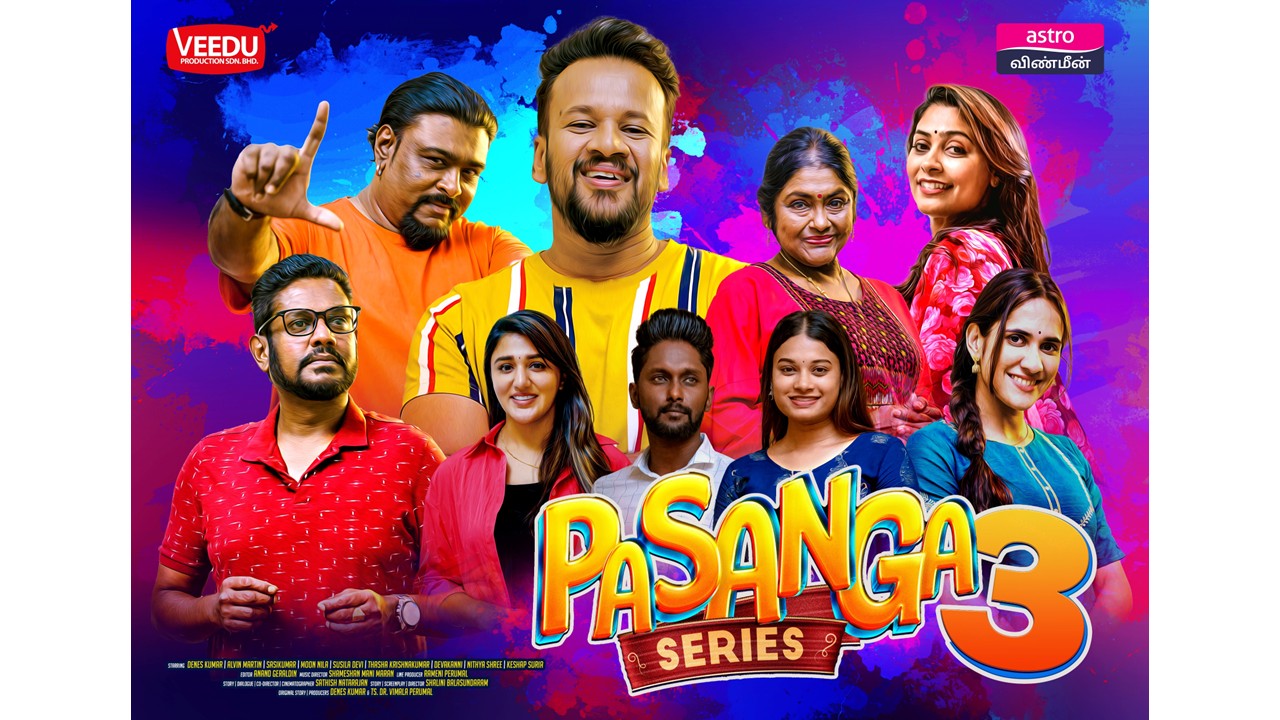 Astro Announces the Return of Malaysia’s Longest-Running Local Tamil Series, Pasanga, with Season 3